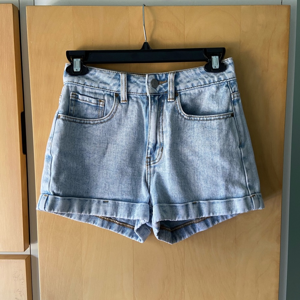 Acid Wash Pacsun Mom Shorts